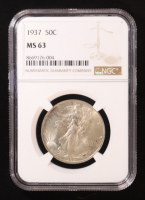 1937 Walking Liberty Silver 50C Half Dollar (NGC MS63) at PristineAuction.com