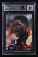 Dominque Wilkins Signed 1993 Topps Stadium Club #260 (BGS | Autograph Graded BGS 10) at PristineAuction.com