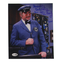 David Newell Signed "Mister Rogers' Neighborhood" 8x10 Photo Inscribed "Speedy Delivery From Mr. McFeely" & "2025" (JSA) at PristineAuction.com