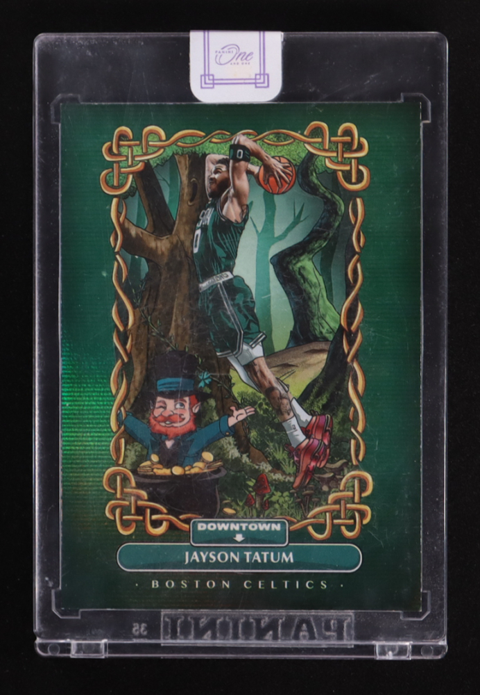 Jayson Tatum 2021-22 Panini One and One Downtown #11
