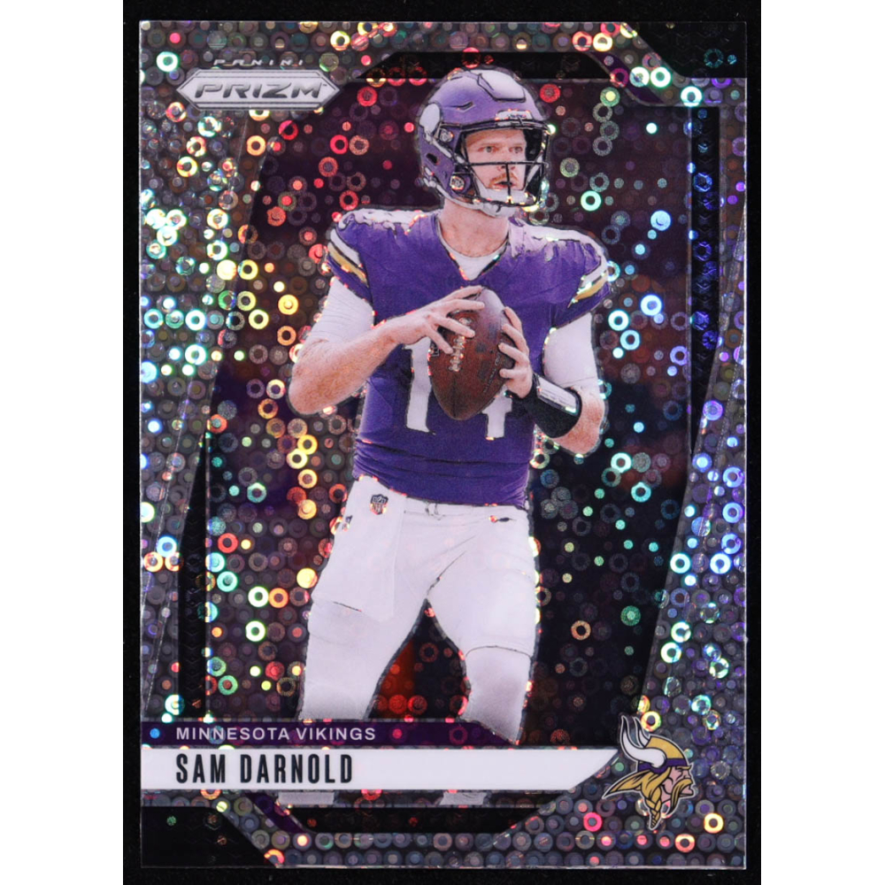 Sam Darnold 2024 Panini Prizm Prizms No Huddle #185 at PristineAuction.com