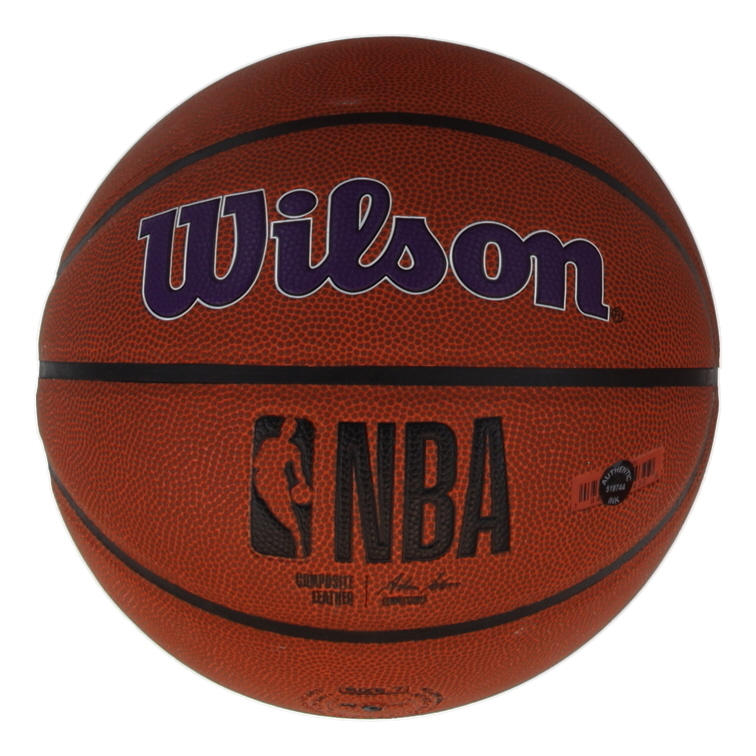 Shaquille O'Neal Signed Lakers Logo NBA Basketball (Authentic Ink) at PristineAuction.com Shaquille O'Neal Signed Lakers Logo NBA Basketball (Authentic Ink) at PristineAuction.com