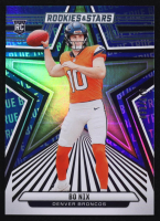 Bo Nix 2024 Rookies and Stars True Blue #108 #093/149 RC at PristineAuction.com