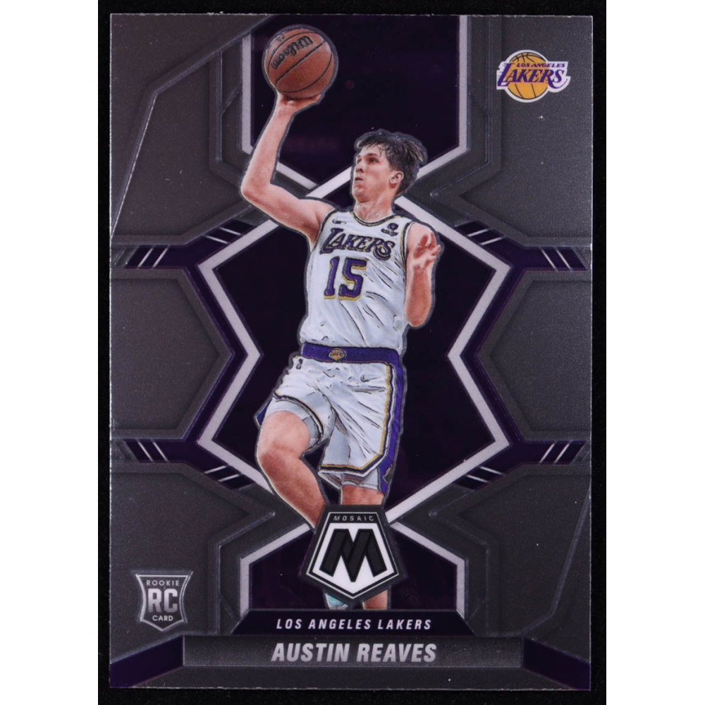 Austin Reaves 2021-22 Panini Mosaic #241 RC at PristineAuction.com