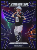 Drake Maye 2025 Panini Phoenix Thunderbirds Blue #35 #154 / 199 at PristineAuction.com