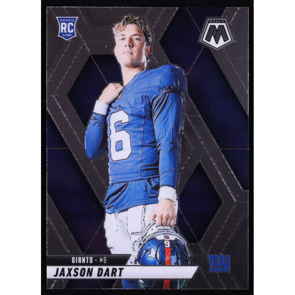 Jaxson Dart 2025 Panini Mosaic VAR #288 RC at PristineAuction.com
