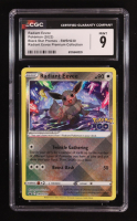 Radiant Eevee 2022 Pokemon Sword and Shield Black Star Promos Pokemon GO Premium Collection #SWSH230 (CGC 9) at PristineAuction.com