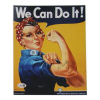 Dorothy Trate Signed "Rosie the Riveter" 8x10 Photo Inscribed "2025" (JSA) at PristineAuction.com