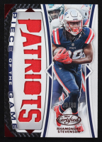 Rhamondre Stevenson 2024 Certified Piece of the Game Red #55 #29/99 at PristineAuction.com