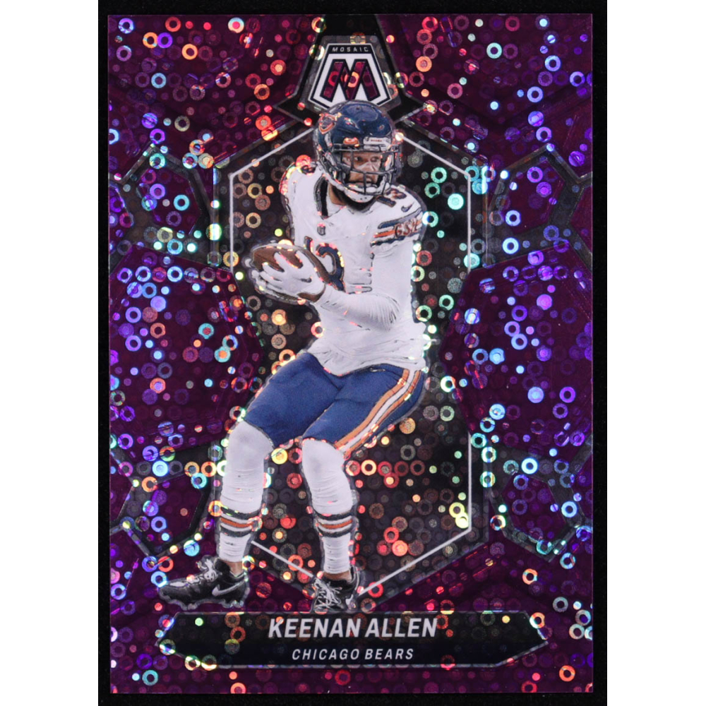 Keenan Allen 2024 Panini Mosaic Mosaic No Huddle Purple #39 #44/50 at PristineAuction.com