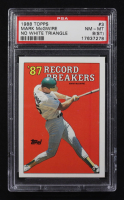 Mark McGwire 1988 Topps No White Triangle '87 Record Breakers #3 (PSA 8) at PristineAuction.com