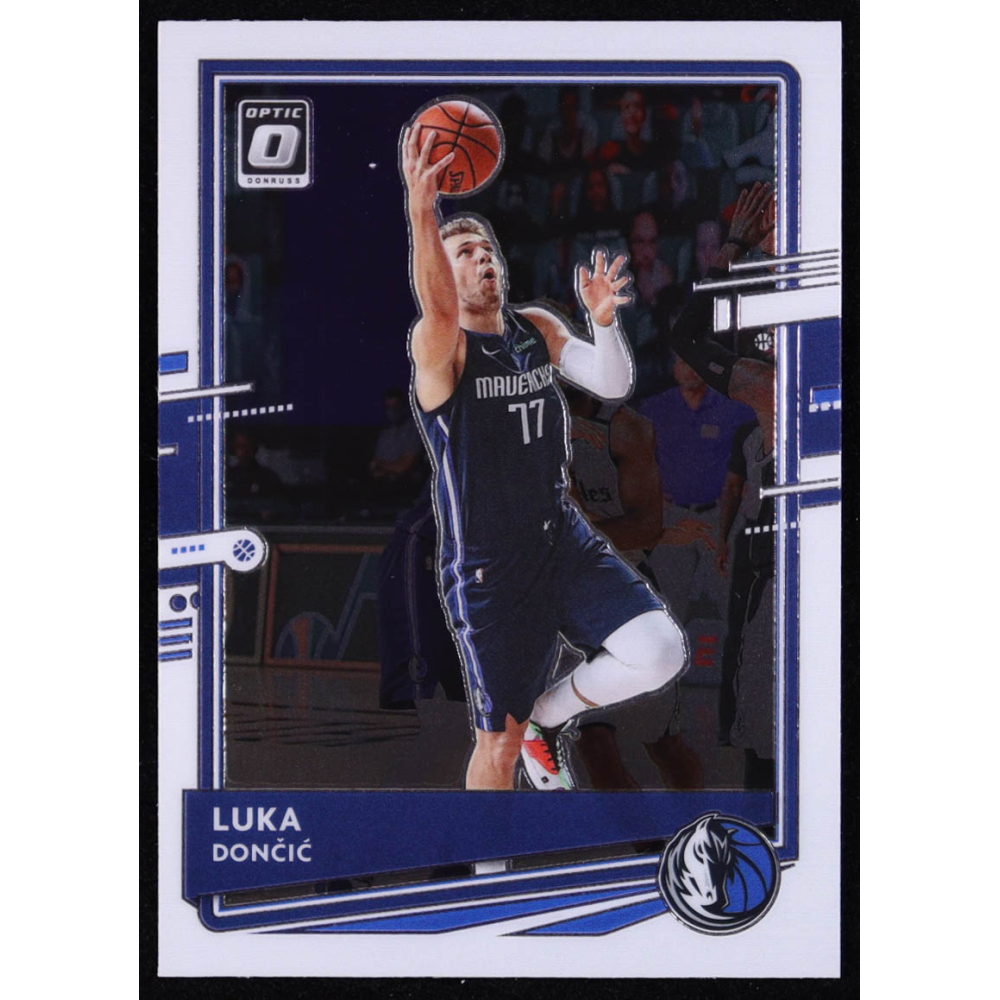 Luka Doncic 2020-21 Donruss Optic #86 at PristineAuction.com