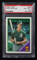 Mark McGwire 1988 Topps #580 (PSA 8.5) at PristineAuction.com