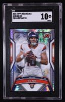 Bo Nix 2024 Topps Resurgence Prism #125 RC (SGC 10) at PristineAuction.com
