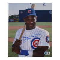 Sammy Sosa Signed Cubs 8x10 Photo (Beckett) at PristineAuction.com