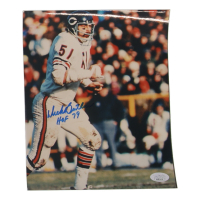 Dick Butkus Signed Bears 8x10 Photo Inscribed "HOF 79" (JSA) at PristineAuction.com