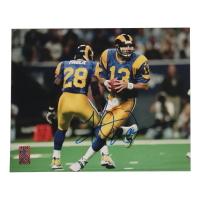 Kurt Warner Signed Rams 8x10 Photo (Beckett) at PristineAuction.com