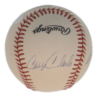 Jeff Bagwell & Casey Candaele Signed Little League Baseball (JSA) at PristineAuction.com