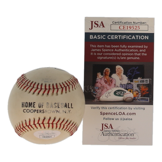 John Valentin & Ricky Bottalico Signed Cooperstown Baseball (JSA) at PristineAuction.com John Valentin & Ricky Bottalico Signed Cooperstown Baseball (JSA) at PristineAuction.com