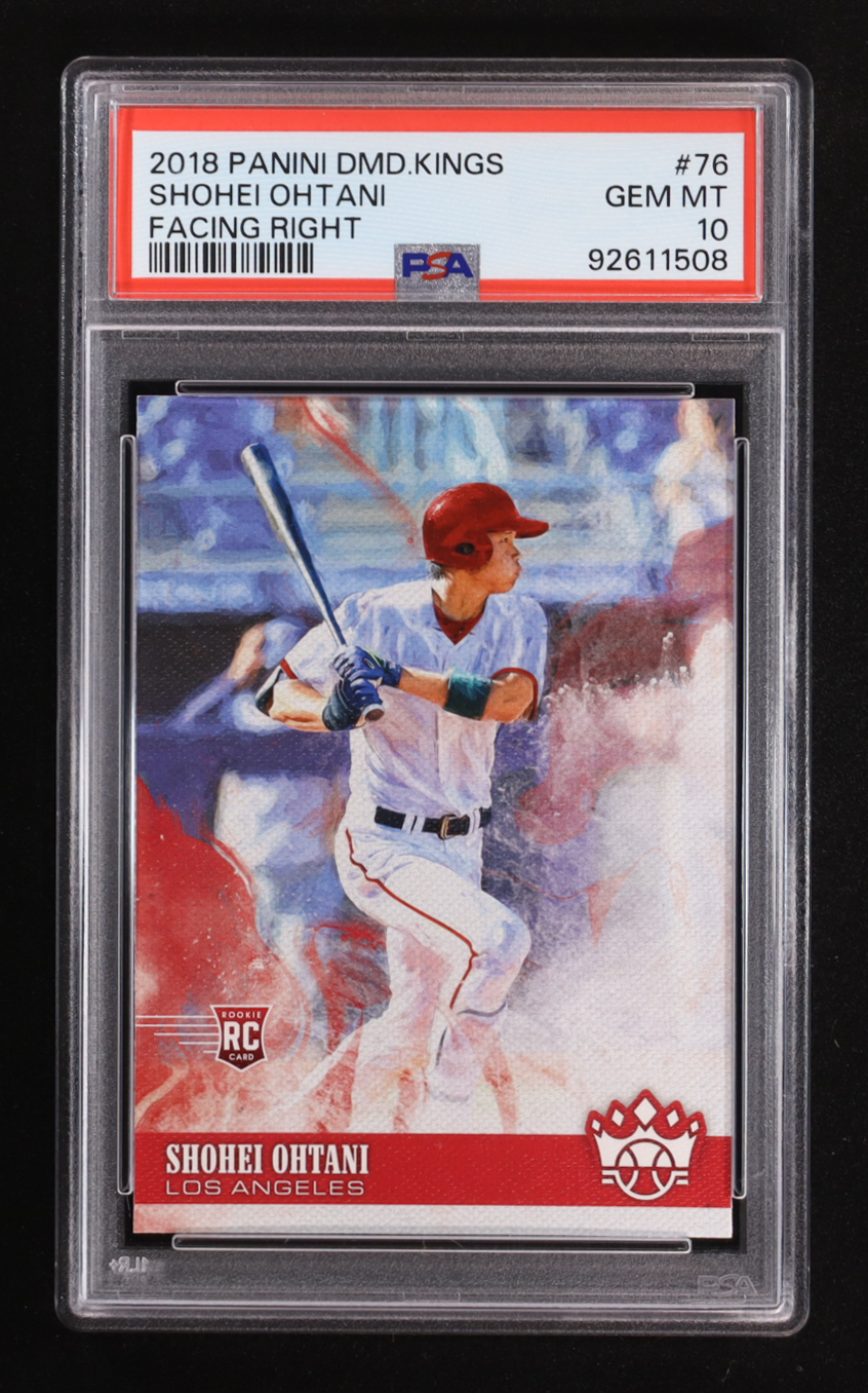 Shohei Ohtani 2018 Diamond Kings #76 RC (PSA 10) at PristineAuction.com Shohei Ohtani 2018 Diamond Kings #76 RC (PSA 10) at PristineAuction.com