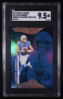 Justin Herbert 2022 Panini Illusions Light Blue #48 #194/199 (SGC 9.5) at PristineAuction.com