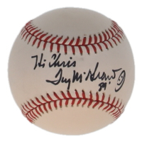Tug McGraw Signed Little League Baseball Inscribed "Hi Chris" (JSA) at PristineAuction.com