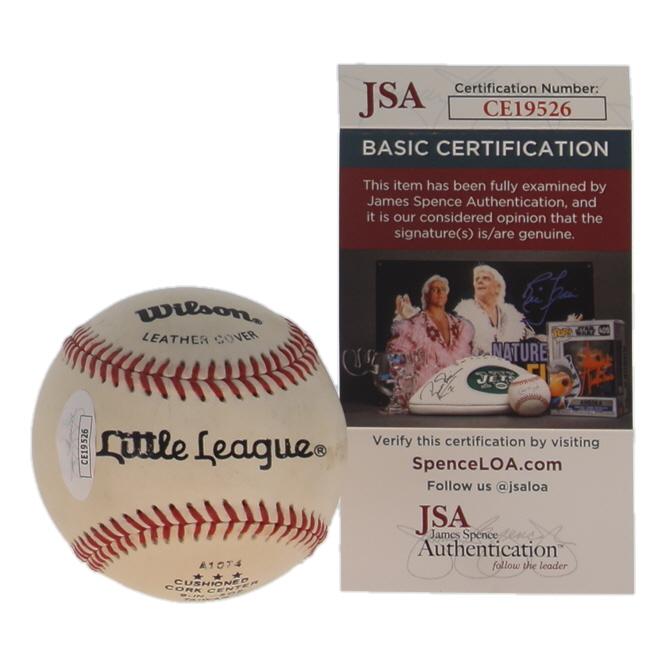 Ron Santo Signed Little League Baseball (JSA) at PristineAuction.com Ron Santo Signed Little League Baseball (JSA) at PristineAuction.com