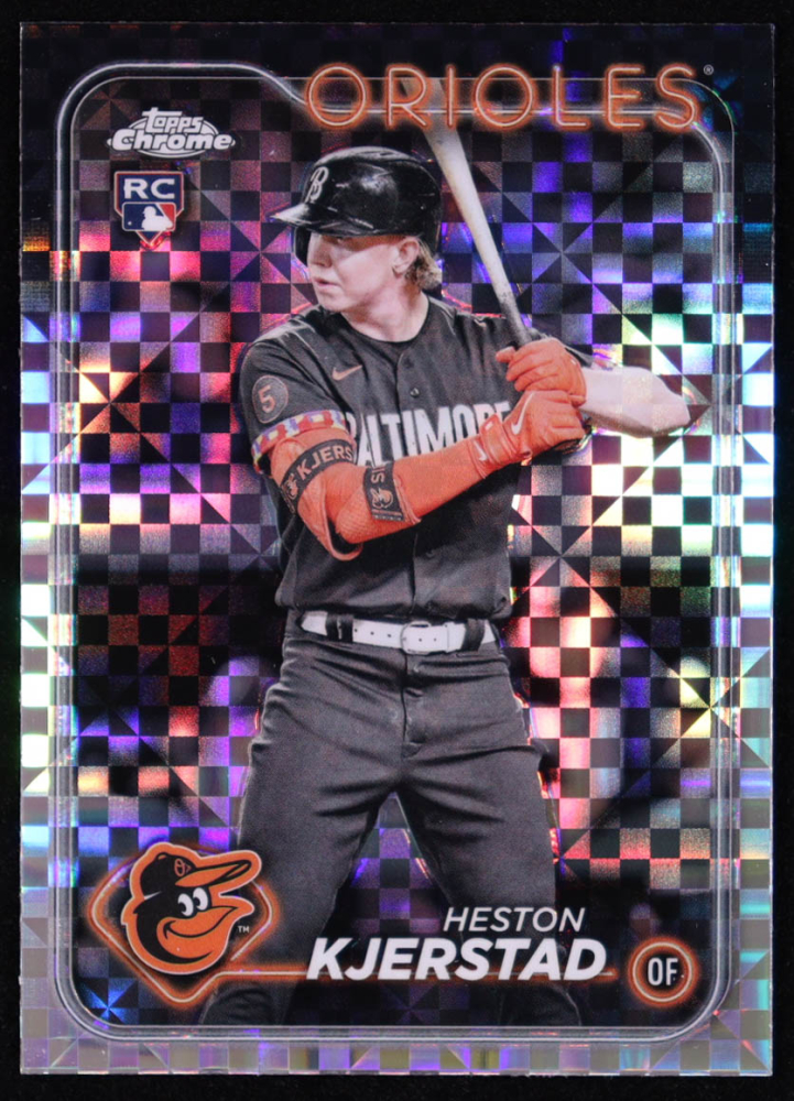 Heston Kjerstad 2024 Topps Chrome X-fractors #142 RC