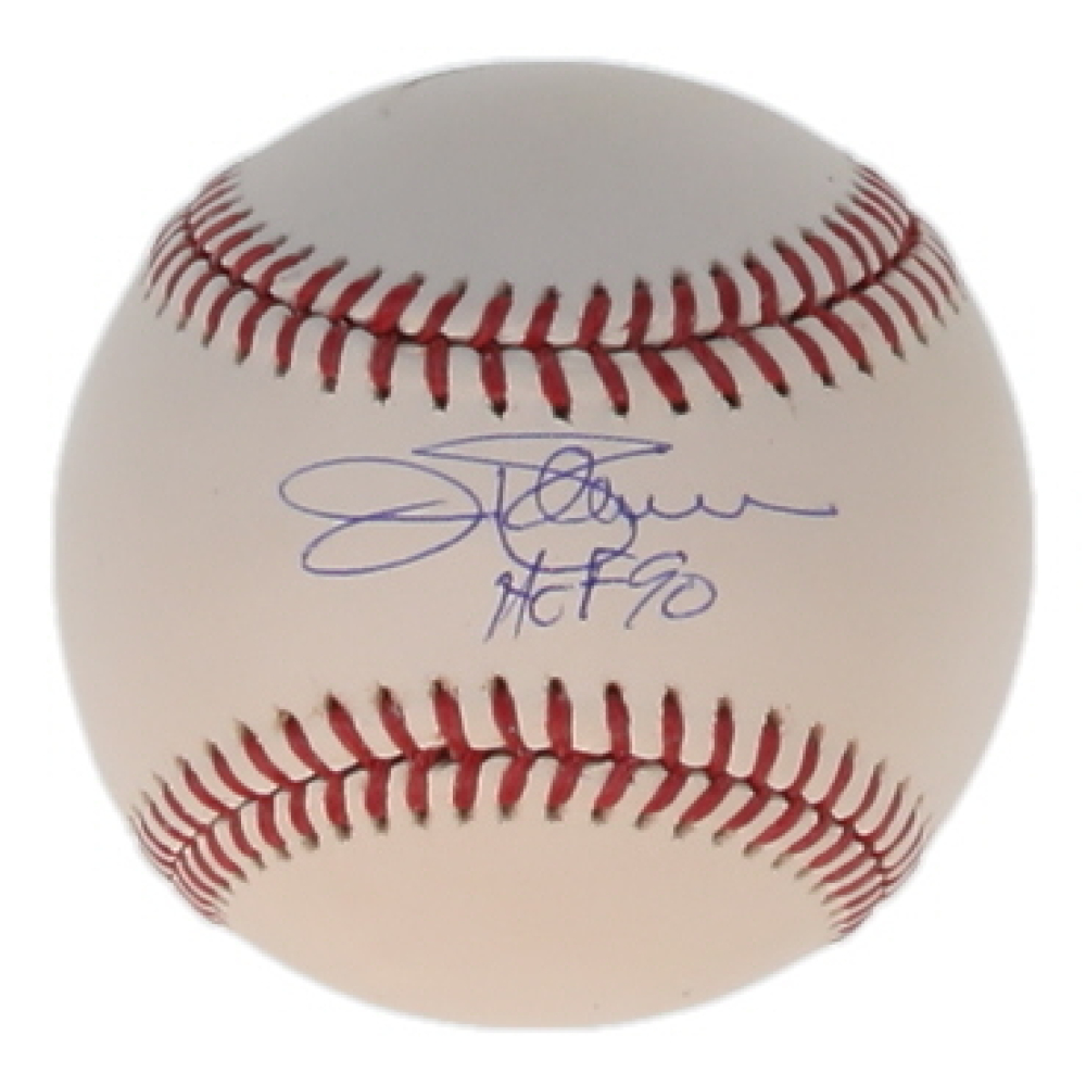Jim Palmer Signed OML Logo Baseball Inscribed "HOF 90" (JSA) at PristineAuction.com