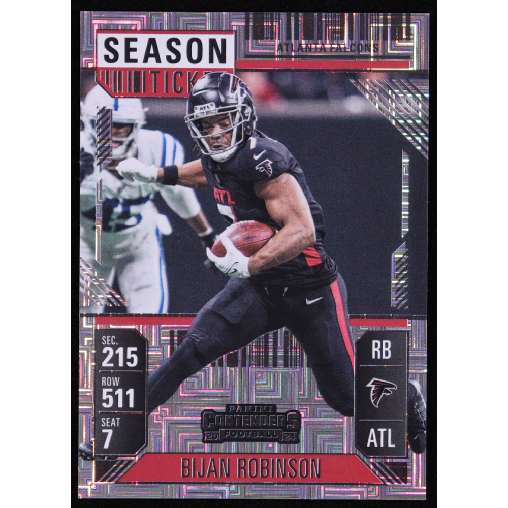 Bijan Robinson 2024 Panini Contenders #6 at PristineAuction.com