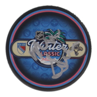 Mike Sullivan Signed 2026 Winter Classic Logo Hockey Puck (JSA) at PristineAuction.com