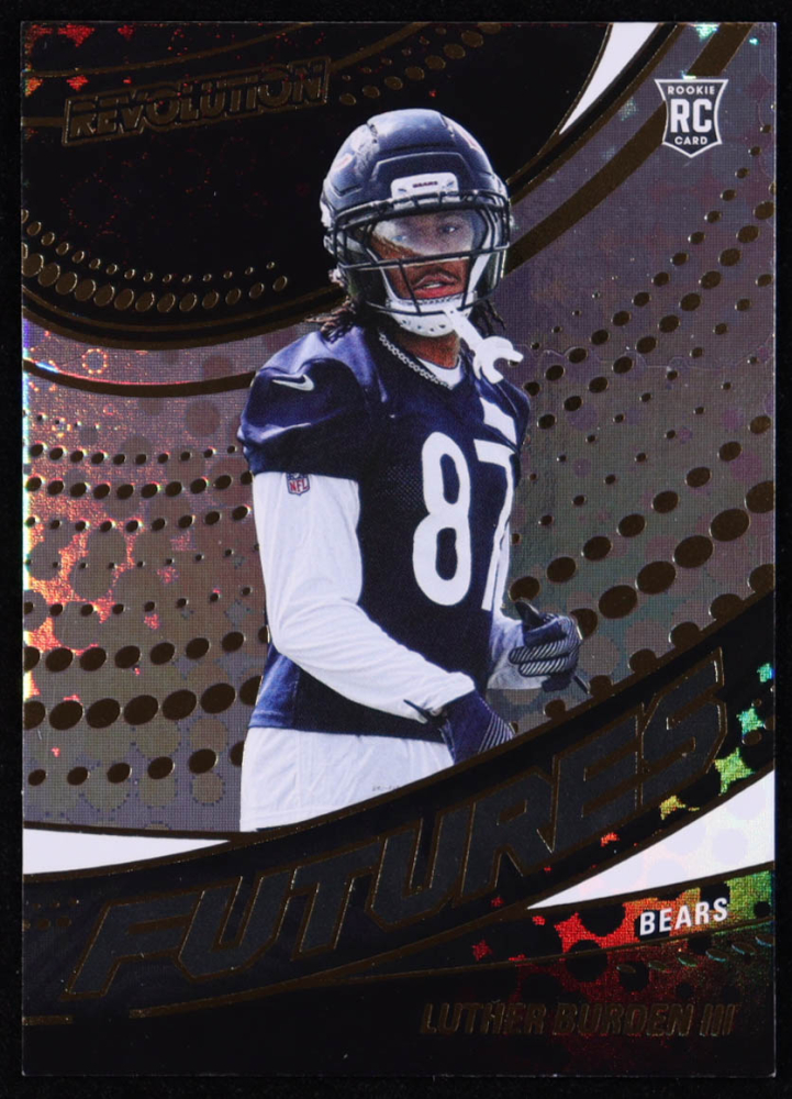 Luther Burden III 2025 Panini Revolution Futures #14 RC