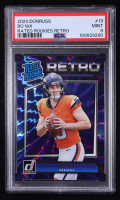 Bo Nix 2024 Donruss Rated Rookies Retro #19 RC (PSA 9) at PristineAuction.com