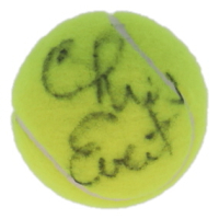 Chris Evert Signed Tennis Ball (JSA) at PristineAuction.com
