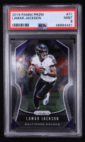 Lamar Jackson 2019 Panini Prizm #71 (PSA 9) at PristineAuction.com