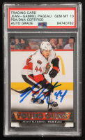 Jean-Gabriel Pageau Signed 2013-14 Upper Deck Series One Young Guns #209 RC (PSA | Autograph Graded PSA 10) at PristineAuction.com