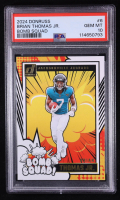 Brian Thomas Jr. 2024 Donruss Bomb Squad #6 RC (PSA 10) at PristineAuction.com