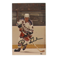 Ron Greschner Signed Rangers Postcard (JSA) at PristineAuction.com