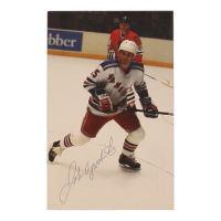 John Ogrodnick Signed Rangers Postcard (JSA) at PristineAuction.com