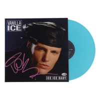 Vanilla Ice Signed "Ice Ice Baby" Vinyl Record Album (JSA) at PristineAuction.com