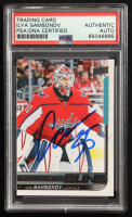 Ilya Samsonov Signed 2018-19 Upper Deck Series 2 Hockey Young Guns #463 RC (PSA) at PristineAuction.com