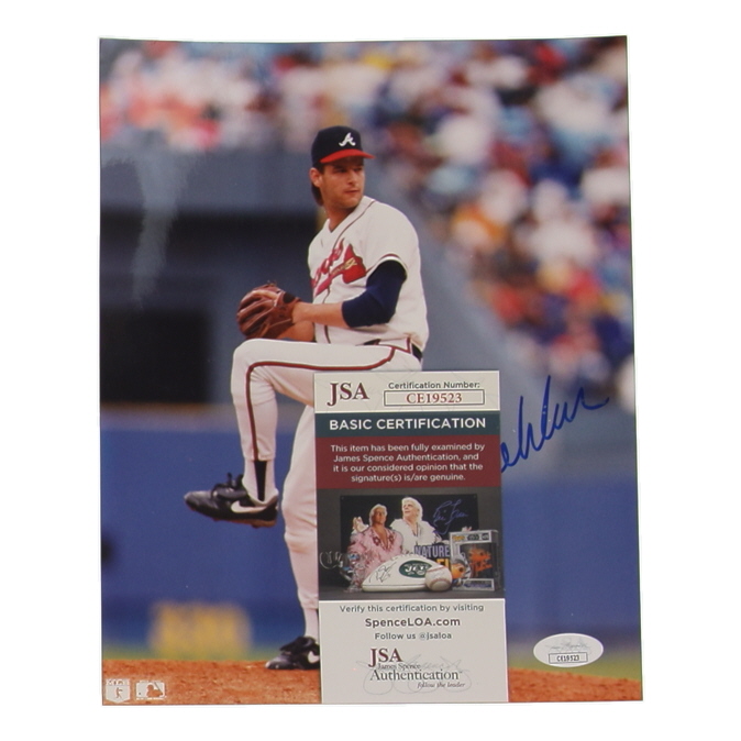 Mark Wohlers Signed Braves 8x10 Photo (JSA) at PristineAuction.com Mark Wohlers Signed Braves 8x10 Photo (JSA) at PristineAuction.com