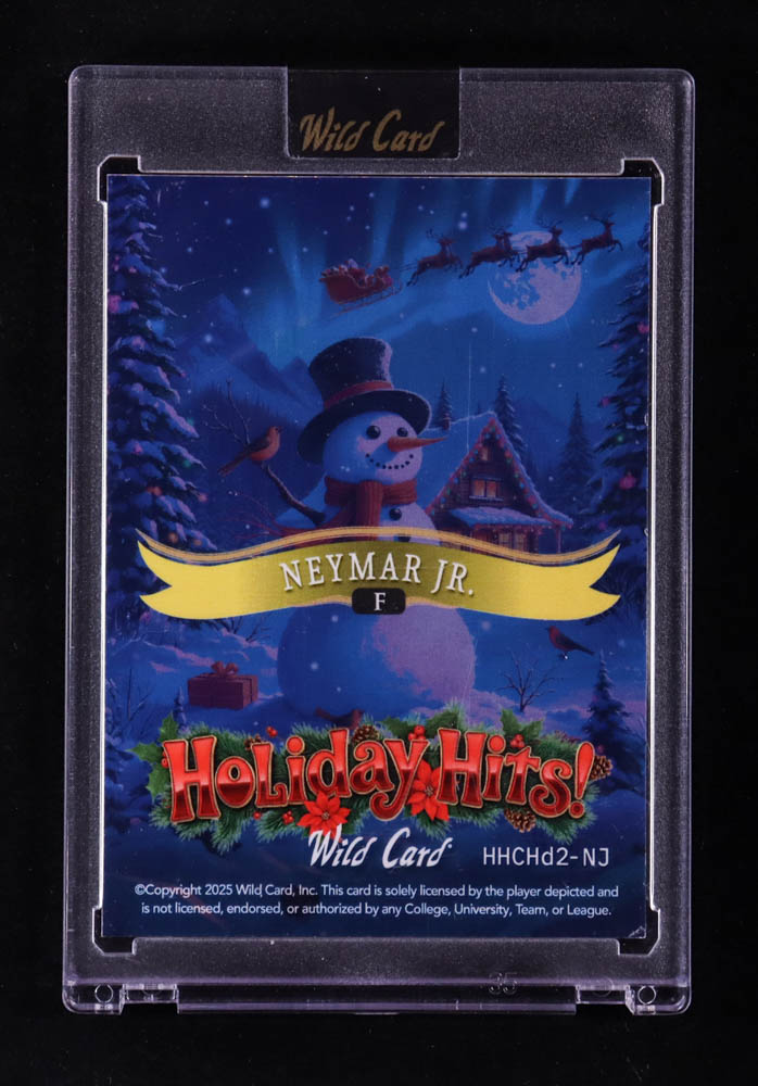 Neymar Jr 2025 Wild Card Holiday Hits Christmas Hits Polar Bear Sparkles #HHCHD2-NJ #1/1 at PristineAuction.com Neymar Jr 2025 Wild Card Holiday Hits Christmas Hits Polar Bear Sparkles #HHCHD2-NJ #1/1 at PristineAuction.com