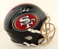 Frank Gore Signed 49ers Full-Size Rivalries Alternate Speed Helmet (Beckett) at PristineAuction.com
