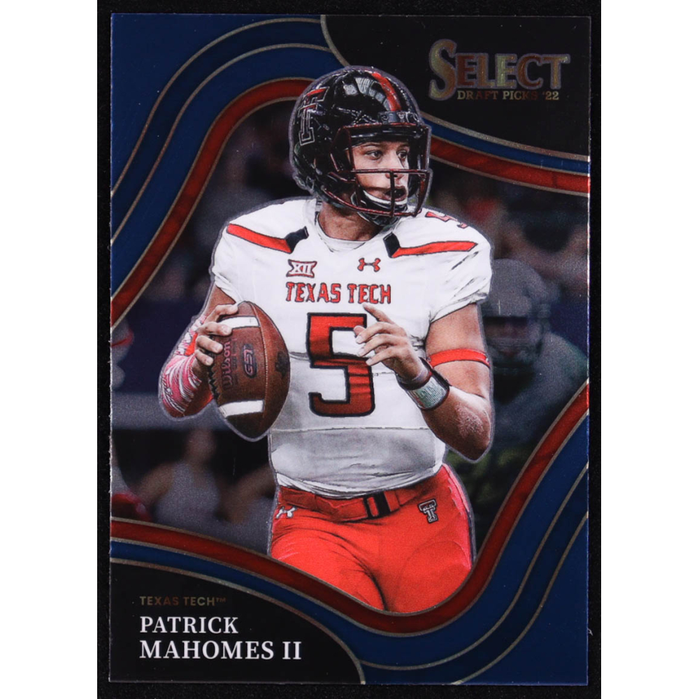 Patrick Mahomes II 2022 Select Draft Picks Blue #124 at PristineAuction.com