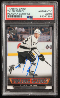 Tyler Toffoli Signed 2013-14 Upper Deck Series One Hockey Young Guns #246 RC (PSA) at PristineAuction.com