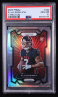 Bijan Robinson 2023 Panini Prizm Rookie Variations Prizms Silver #305 RC (PSA 10) at PristineAuction.com