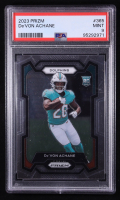 De'Von Achane 2023 Panini Prizm #365 RC (PSA 9) at PristineAuction.com