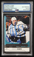 Adrian Kempe Signed 2017-18 Upper Deck Series One Hockey Young Guns #210 RC (PSA) at PristineAuction.com