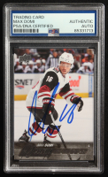 Max Domi Signed 2015-16 Upper Deck Series One Hockey Young Guns #204 RC (PSA) at PristineAuction.com